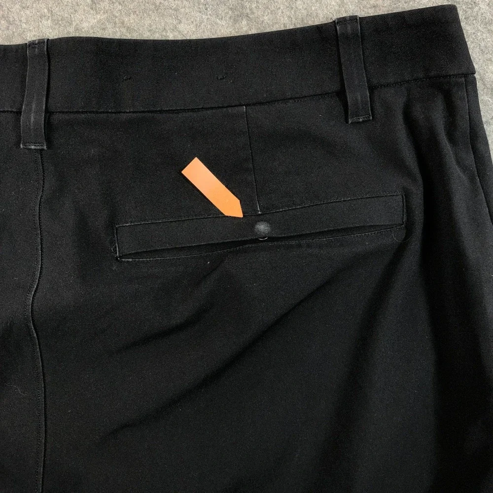 Lululemon ABC Mens 34 Black Technical Slim Fit Golf Casual Pants Athletic Gym - Picture 11 of 13